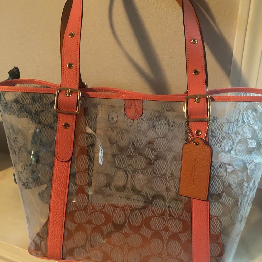 Coach clear Perry Tote